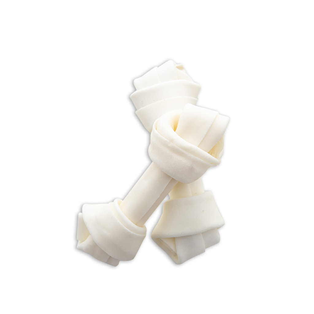 White Expanded Knotted Bone