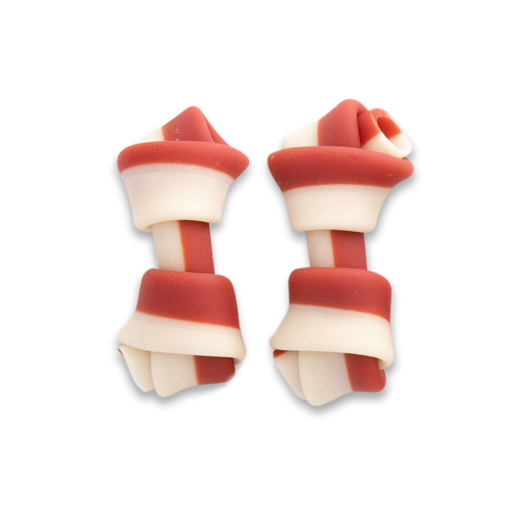 Two Colours Dental Knotted Bone, Dog Treats Supplier, Dog Treats ...