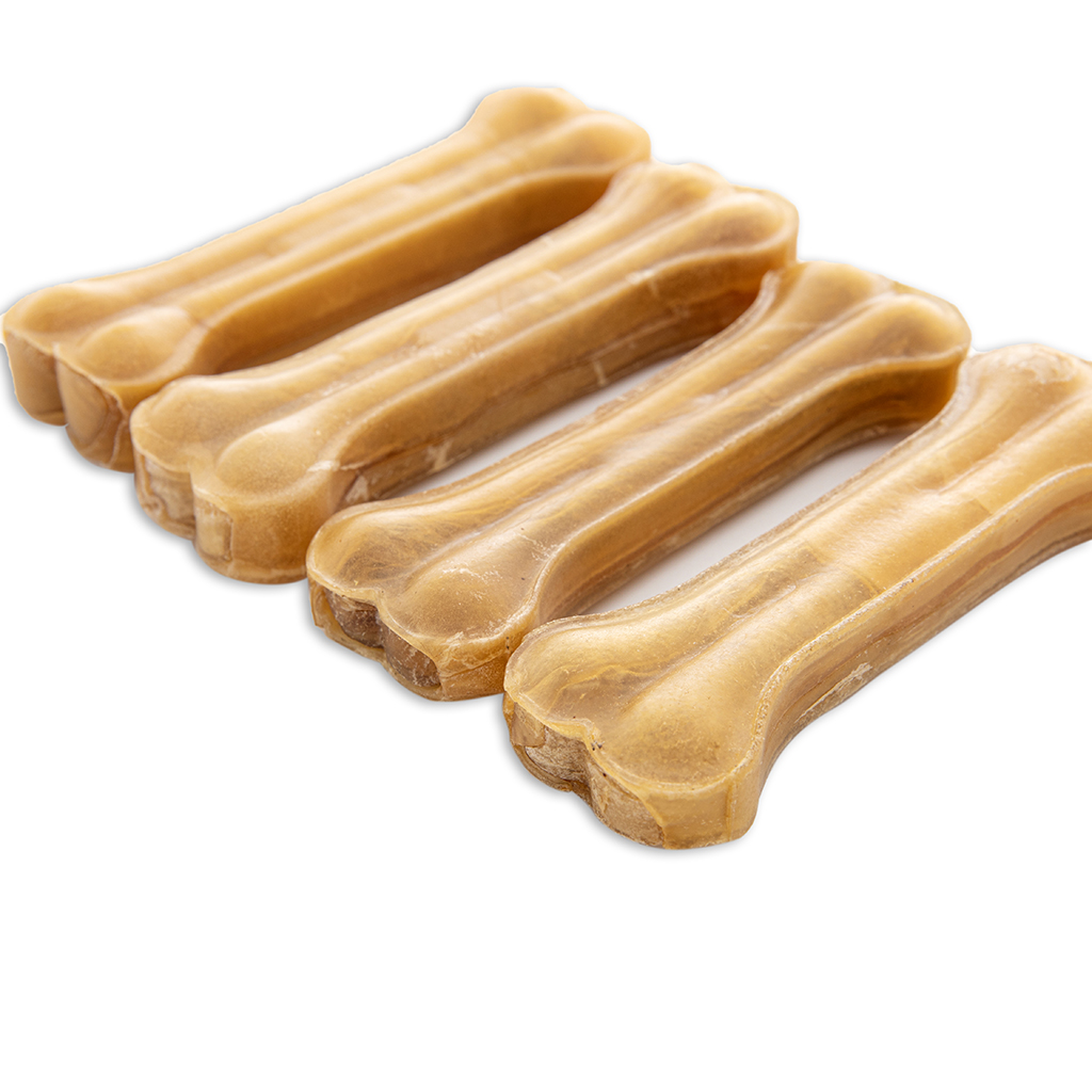 Natural Rawhide Pressed Bone